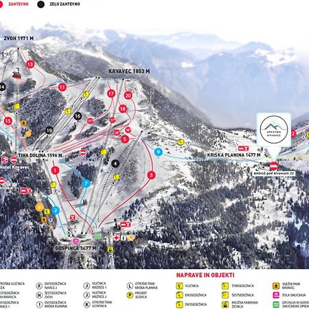 Apartma Krvavec - Cosy Mountain Retreat Cerklje na Gorenjskem Eksteriør billede